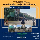 Cho thuê nhà 2 MẶT TIỀN Nguyễn Sơn 42m2, 2 Lầu, 30 triệu - gần chợ